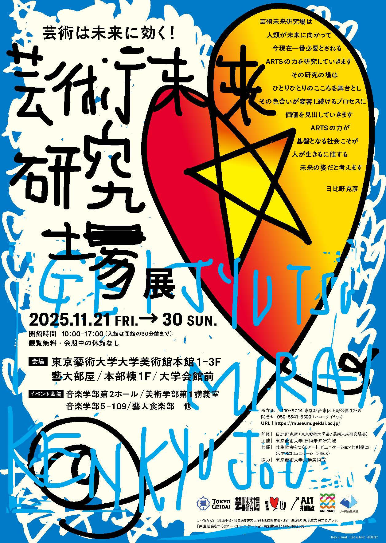 芸術未来研究場展フライヤー